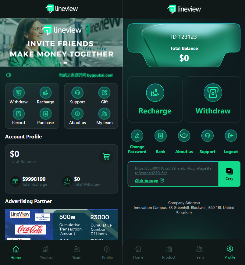 海外理财系统/汽车产品/投资理财源码/可自定义产品